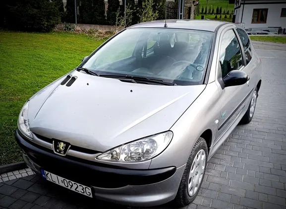 peugeot 206 Peugeot 206 cena 7600 przebieg: 71000, rok produkcji 2004 z Limanowa